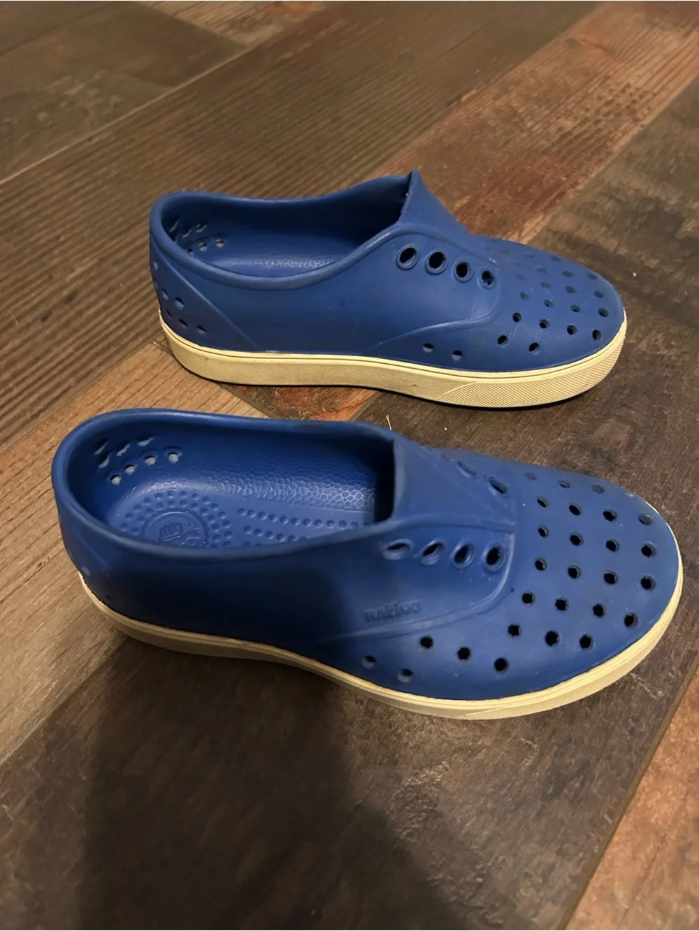 Two sets of boys summer shoes size 11.